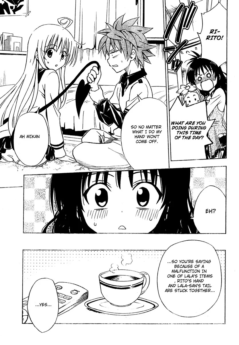 To-LOVE-Ru Chapter 143 page 14 - Chapter 143: Hand & Tail