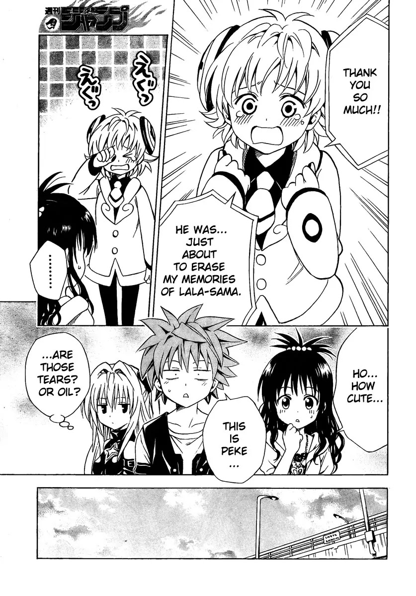 To-LOVE-Ru Chapter 145 page 17 - Chapter 145: The Things Projected in those Eyes