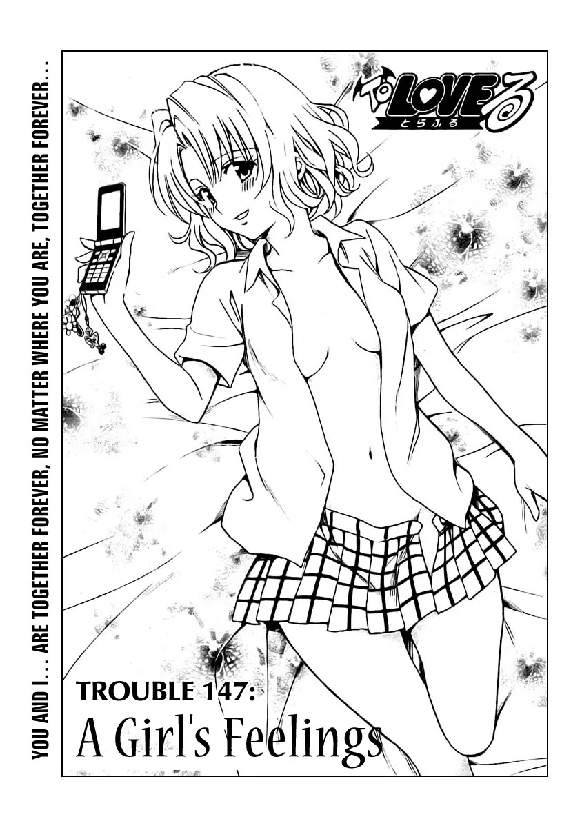 To-LOVE-Ru Chapter 147 page 1 - Chapter 147: A Girl's Feelings