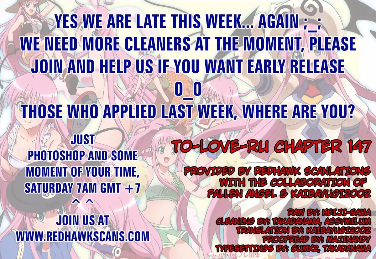 To-LOVE-Ru Chapter 147 page 22 - Chapter 147: A Girl's Feelings