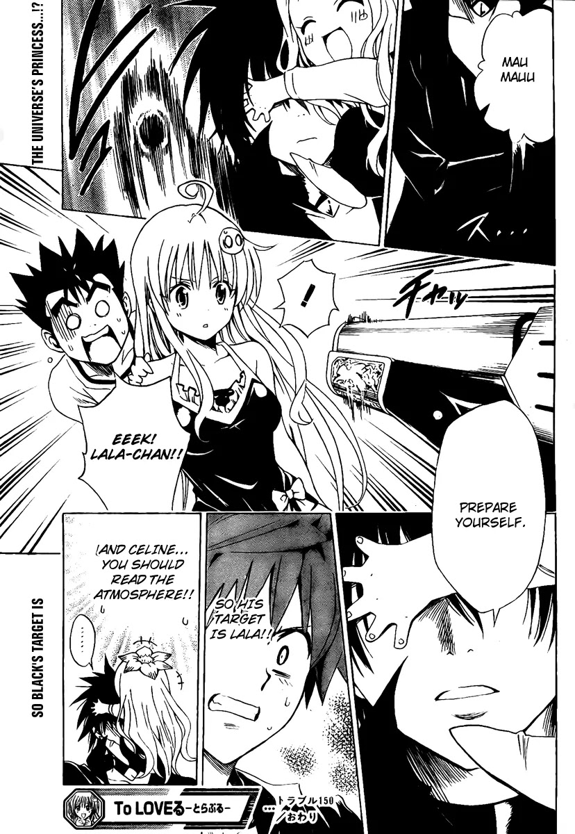 To-LOVE-Ru Chapter 150 page 19 - Chapter 150: The Determined Cat