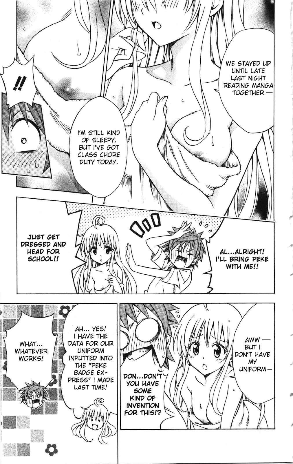 To-LOVE-Ru Chapter 152 page 7 - Chapter 152: Rito Style
