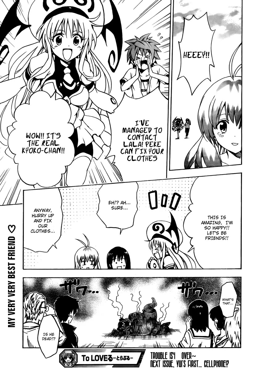 To-LOVE-Ru Chapter 154 page 19 - Chapter 154: His Loving Idol
