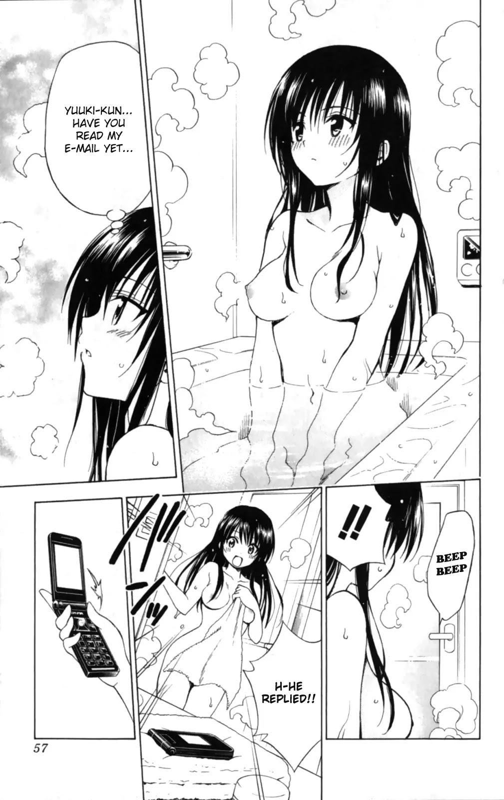 To-LOVE-Ru Chapter 155 page 10 - Chapter 155: Doki Doki ? E-mail