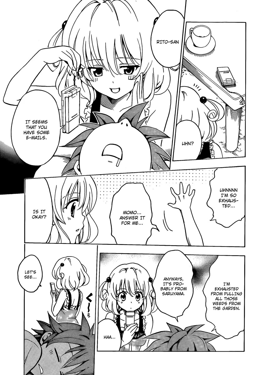 To-LOVE-Ru Chapter 155 page 8 - Chapter 155: Doki Doki ? E-mail