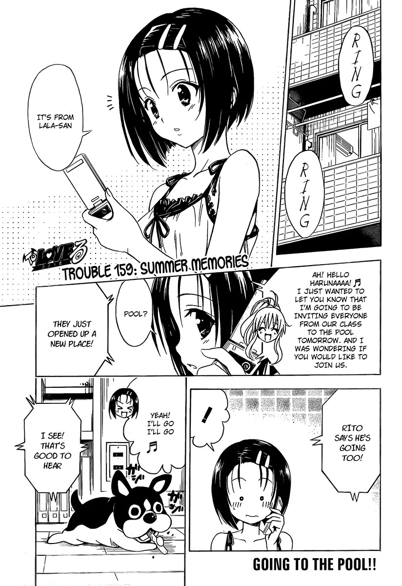 To-LOVE-Ru Chapter 159 page 1 - Chapter 159: Summer Memories