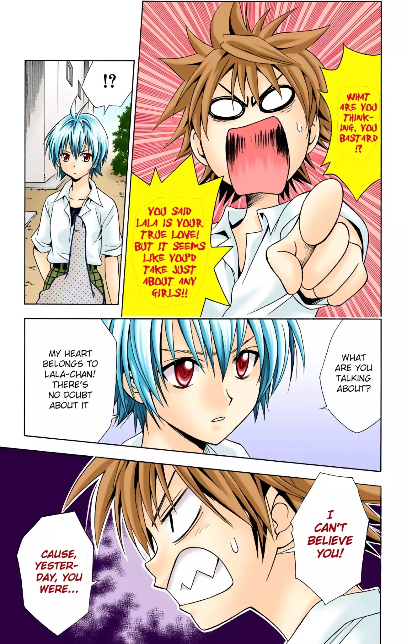 To-LOVE-Ru Chapter 22 page 11 - Chapter 22: Rito VS Ren