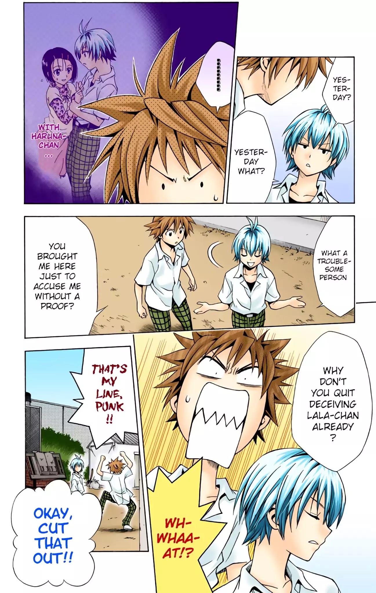 To-LOVE-Ru Chapter 22 page 12 - Chapter 22: Rito VS Ren