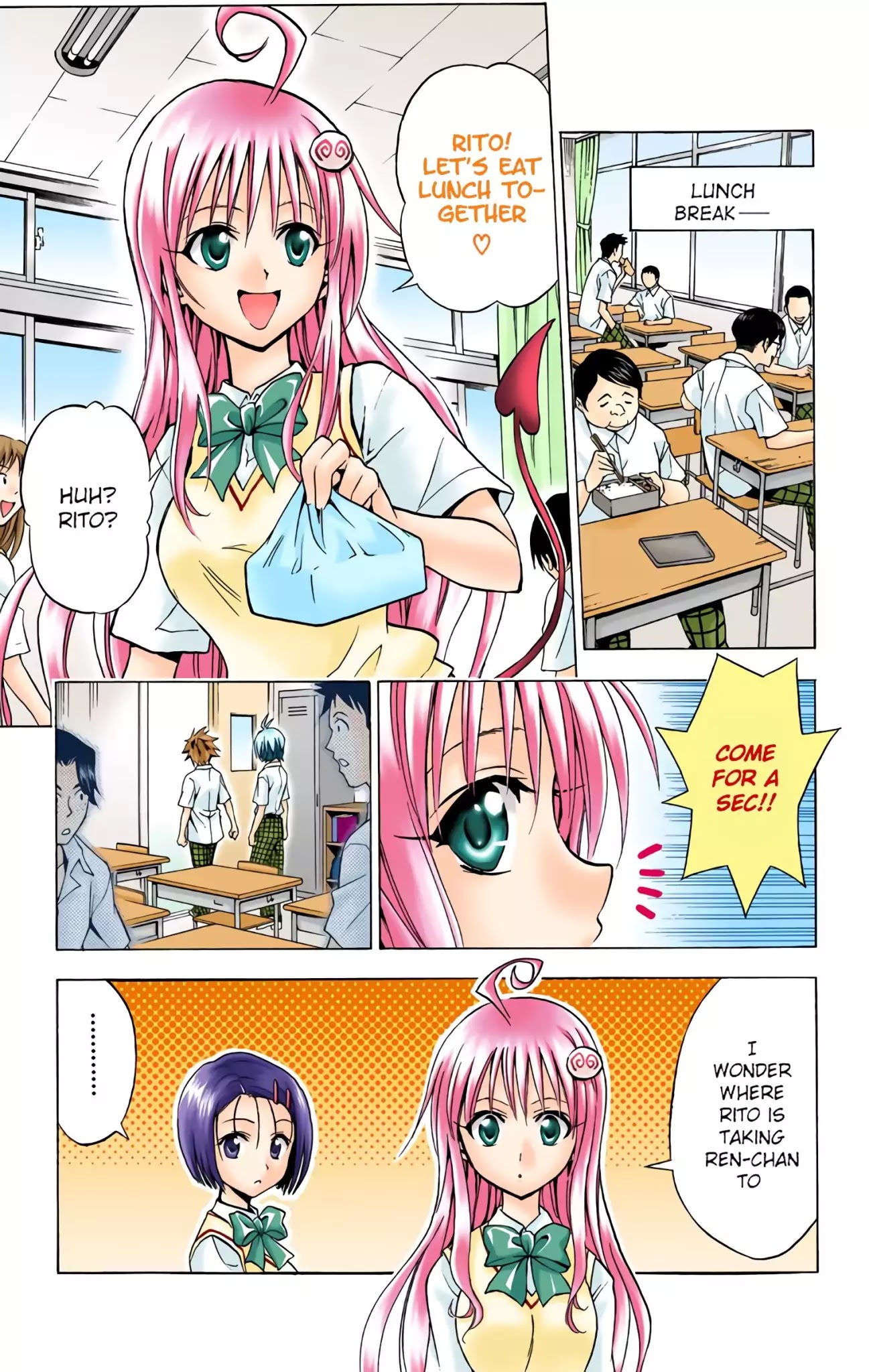 To-LOVE-Ru Chapter 22 page 9 - Chapter 22: Rito VS Ren