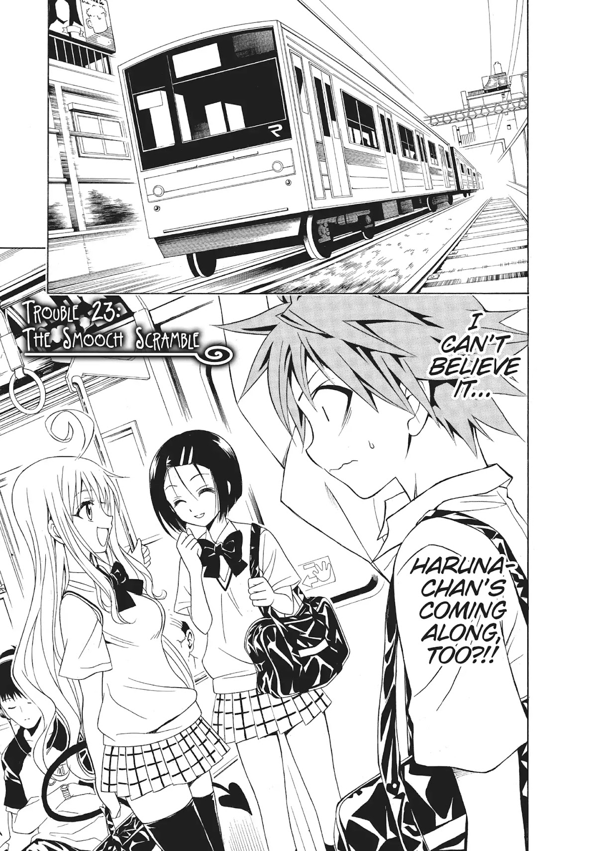 To-LOVE-Ru Chapter 23 page 1 - Chapter 23: The Smooch Scramble