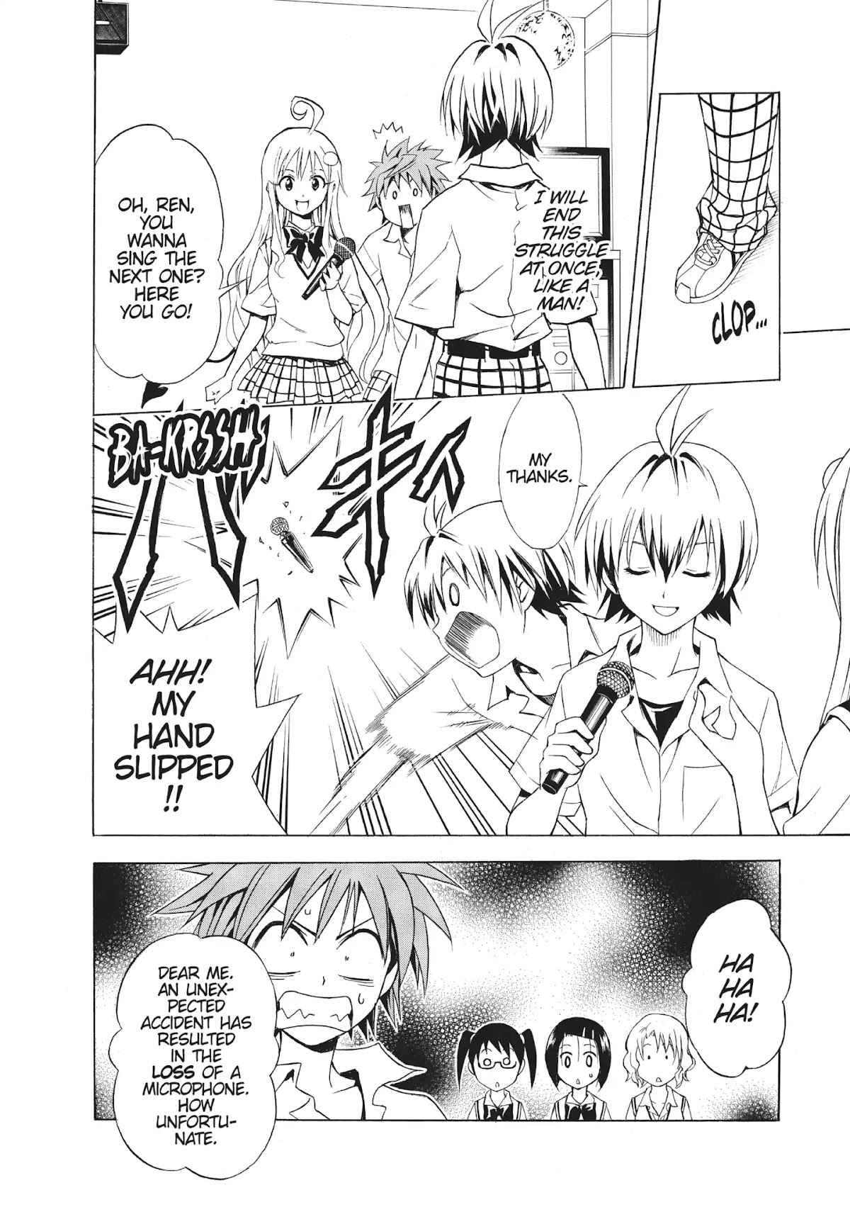 To-LOVE-Ru Chapter 23 page 10 - Chapter 23: The Smooch Scramble