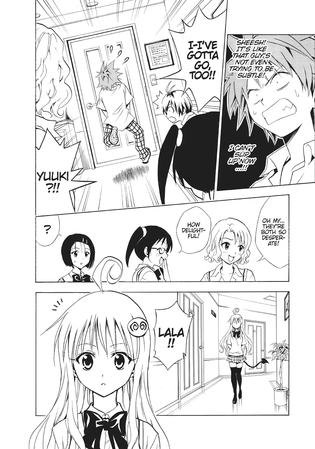 To-LOVE-Ru Chapter 23 page 12 - Chapter 23: The Smooch Scramble