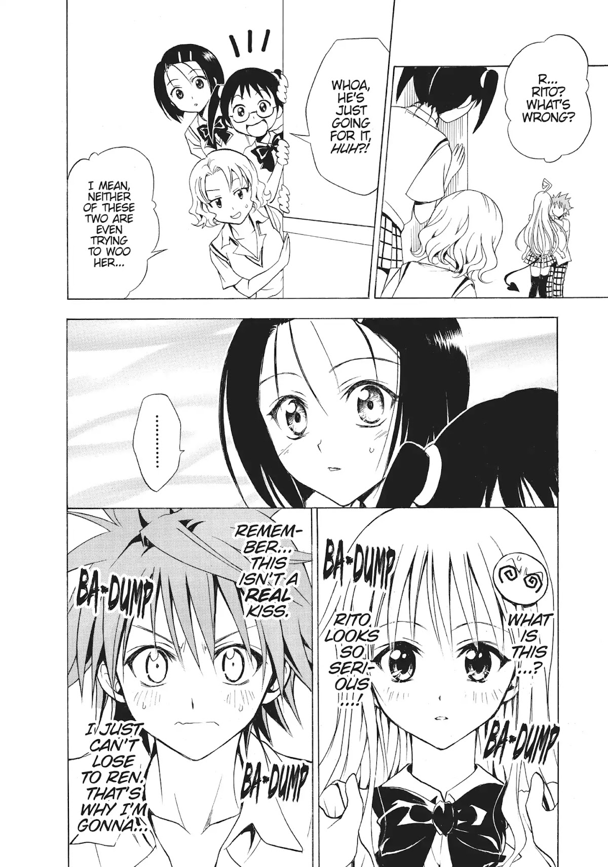 To-LOVE-Ru Chapter 23 page 14 - Chapter 23: The Smooch Scramble