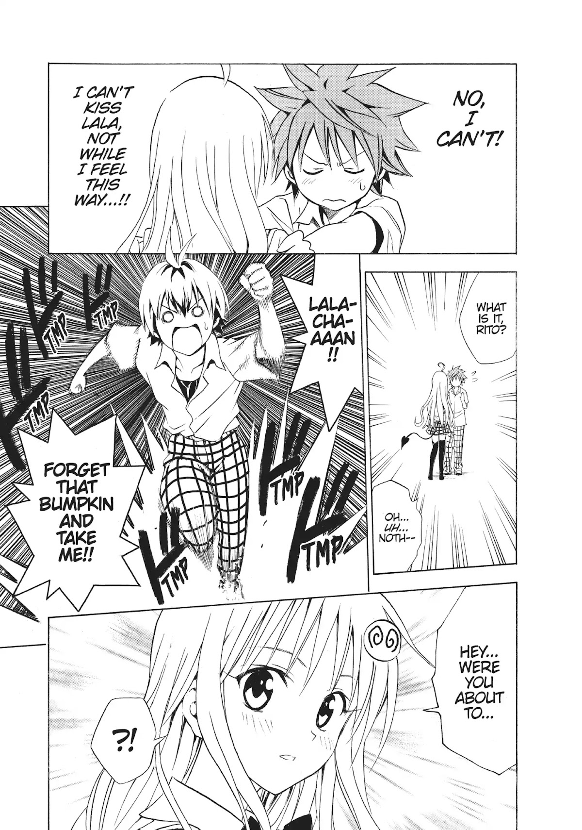 To-LOVE-Ru Chapter 23 page 17 - Chapter 23: The Smooch Scramble