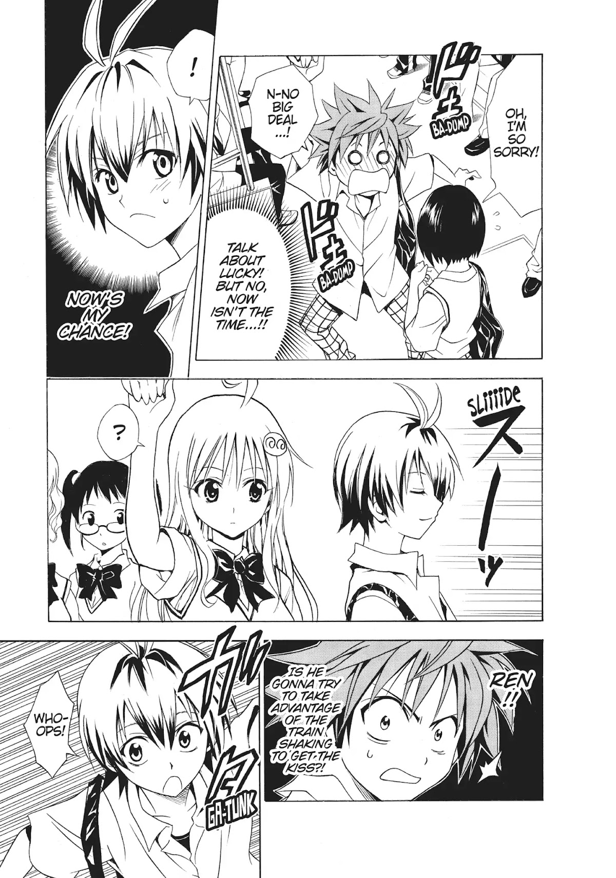 To-LOVE-Ru Chapter 23 page 3 - Chapter 23: The Smooch Scramble