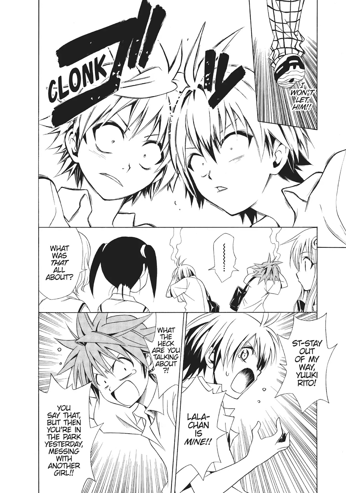 To-LOVE-Ru Chapter 23 page 4 - Chapter 23: The Smooch Scramble