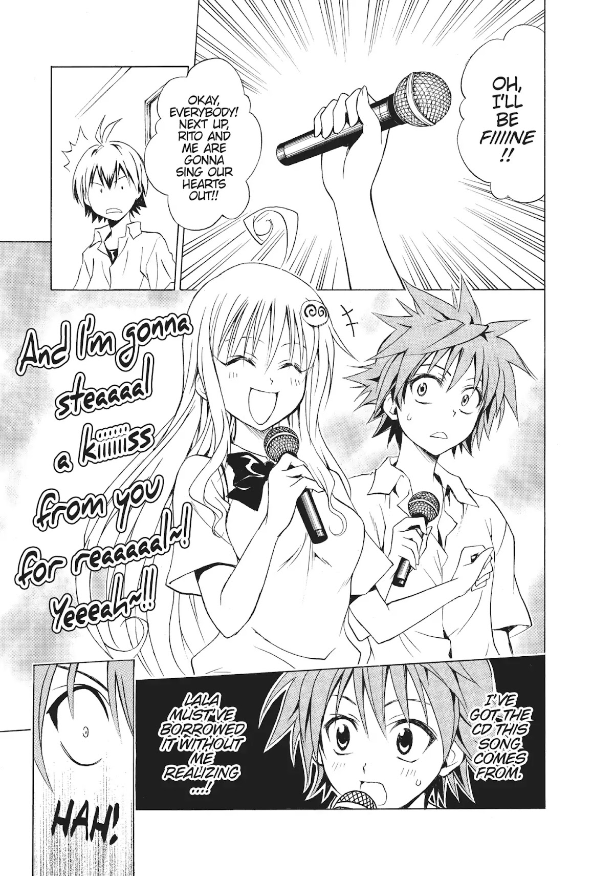 To-LOVE-Ru Chapter 23 page 7 - Chapter 23: The Smooch Scramble