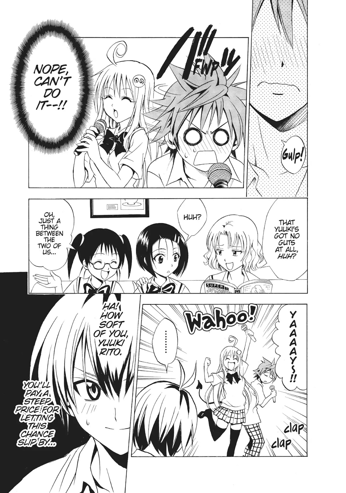 To-LOVE-Ru Chapter 23 page 9 - Chapter 23: The Smooch Scramble