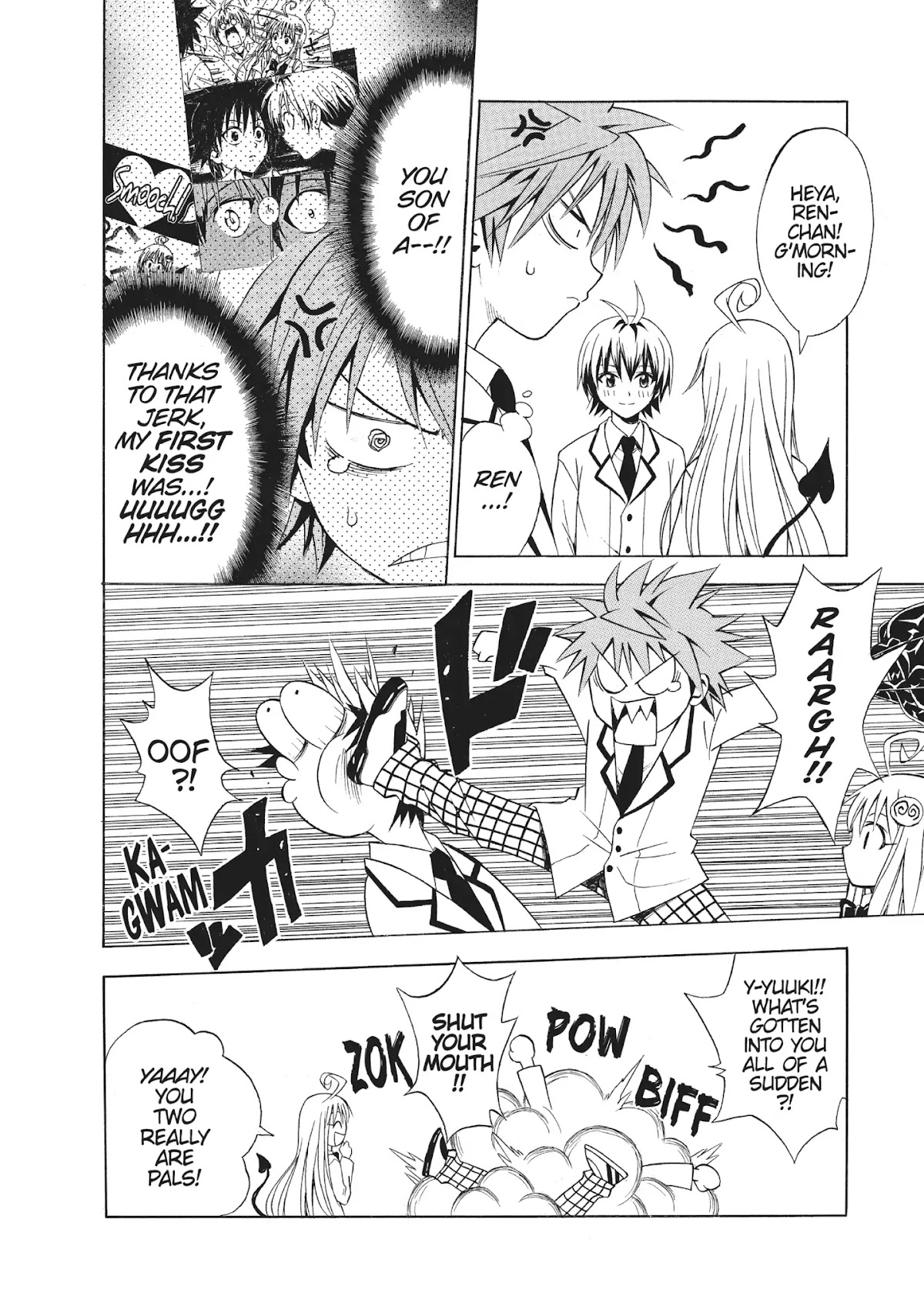 To-LOVE-Ru Chapter 24 page 4 - Chapter 24: The Age of Animals?!
