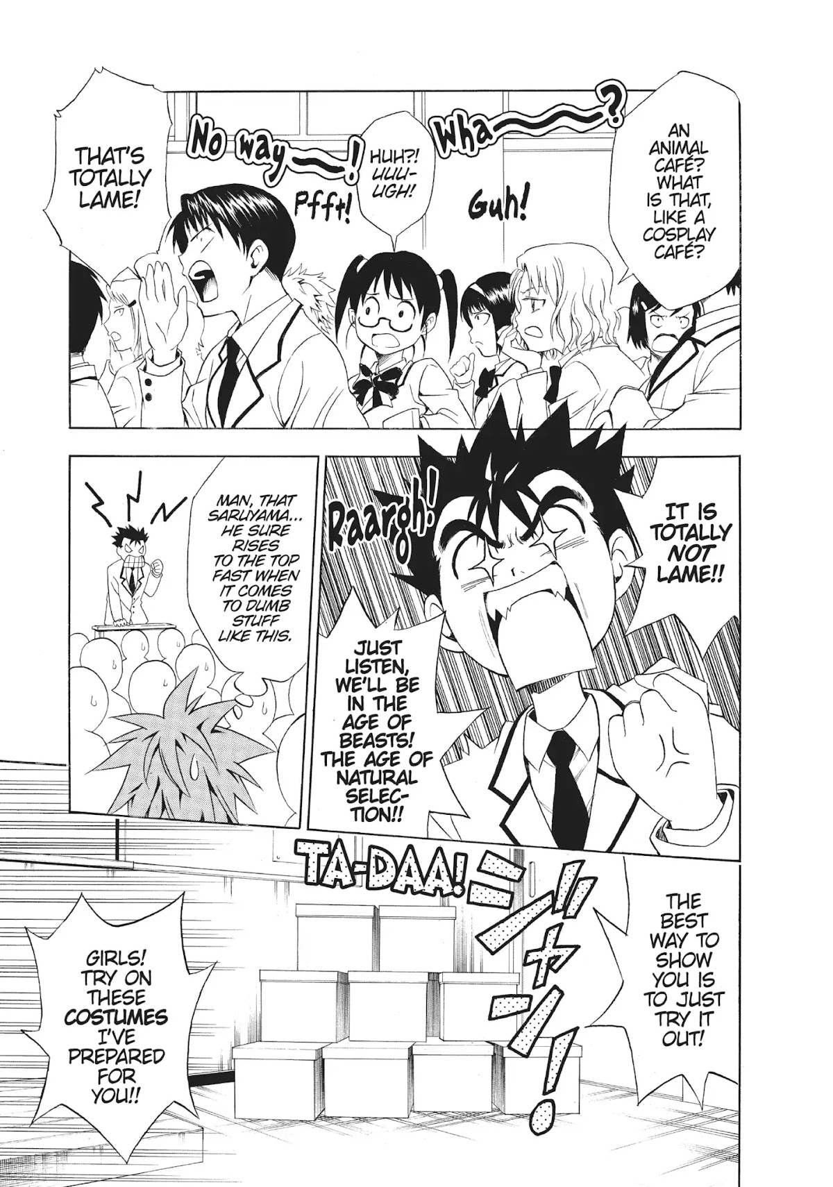 To-LOVE-Ru Chapter 24 page 7 - Chapter 24: The Age of Animals?!
