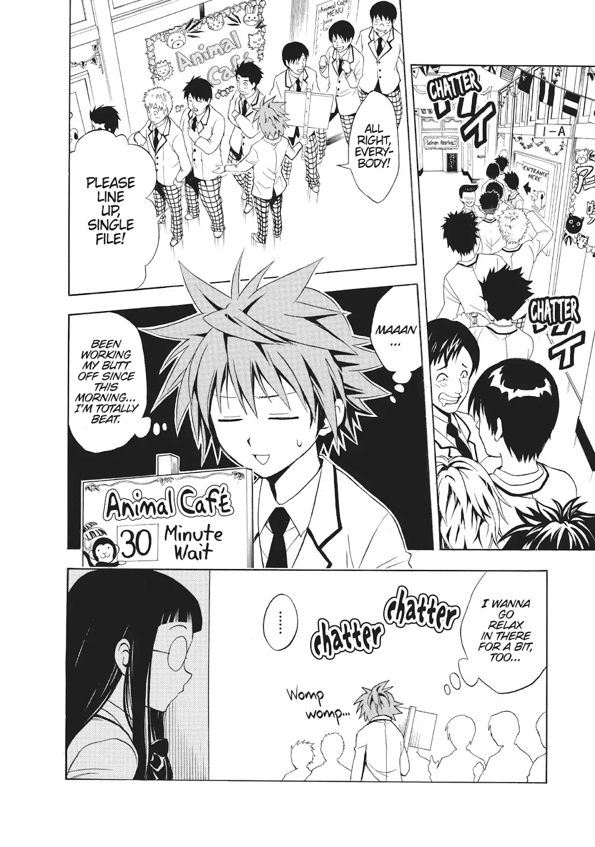 To-LOVE-Ru Chapter 26 page 8 - Chapter 26: The Sainan Festival is a Huge Disaster