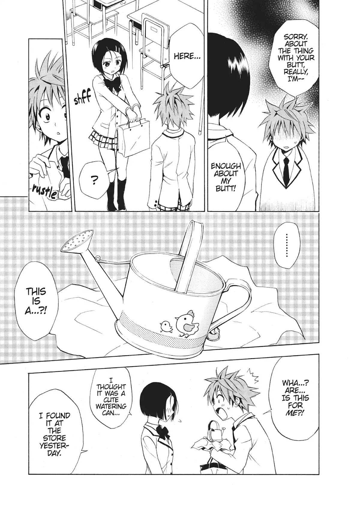 To-LOVE-Ru Chapter 27 page 13 - Chapter 27: Rito's Long Day