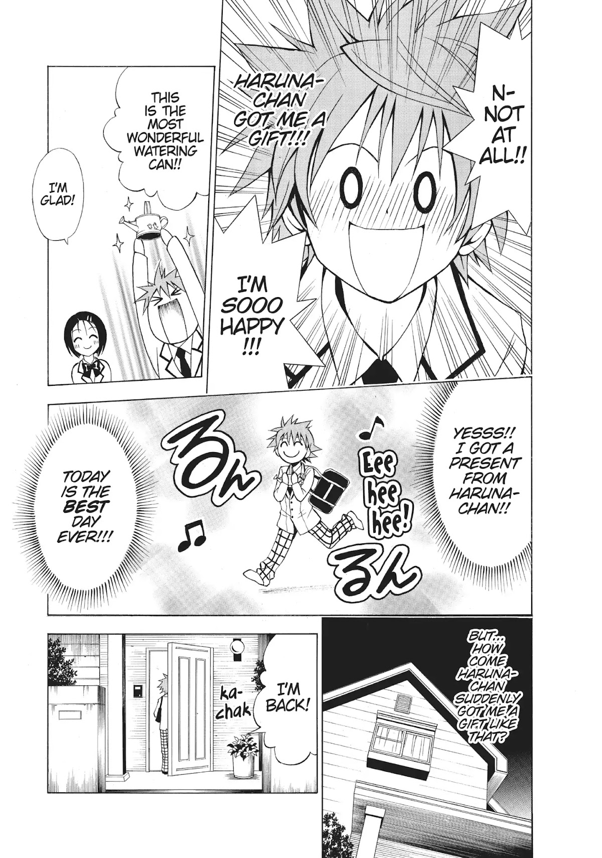 To-LOVE-Ru Chapter 27 page 15 - Chapter 27: Rito's Long Day