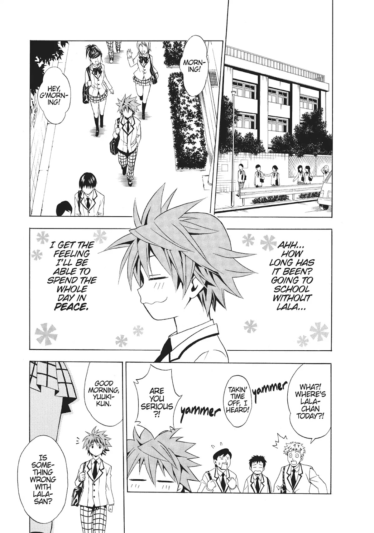 To-LOVE-Ru Chapter 27 page 3 - Chapter 27: Rito's Long Day