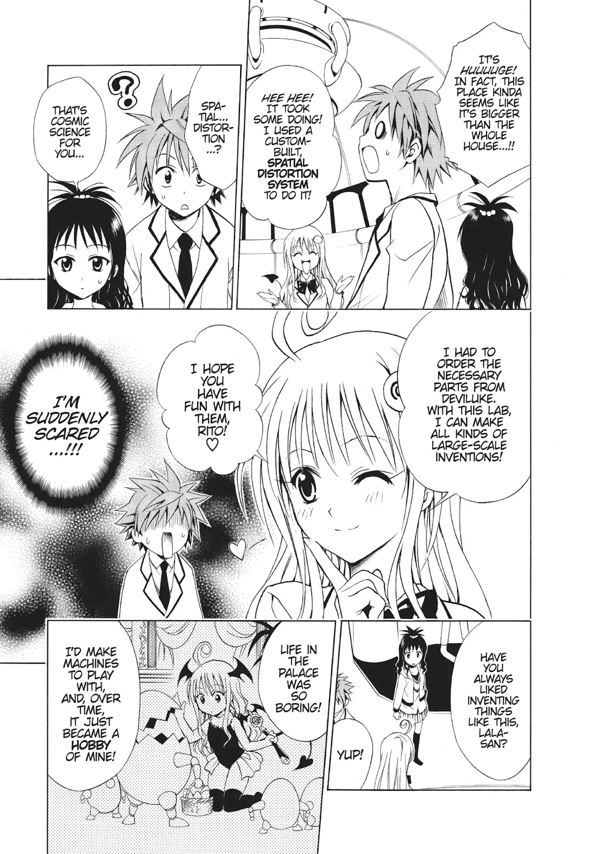 To-LOVE-Ru Chapter 28 page 3 - Chapter 28: Invention of Fear