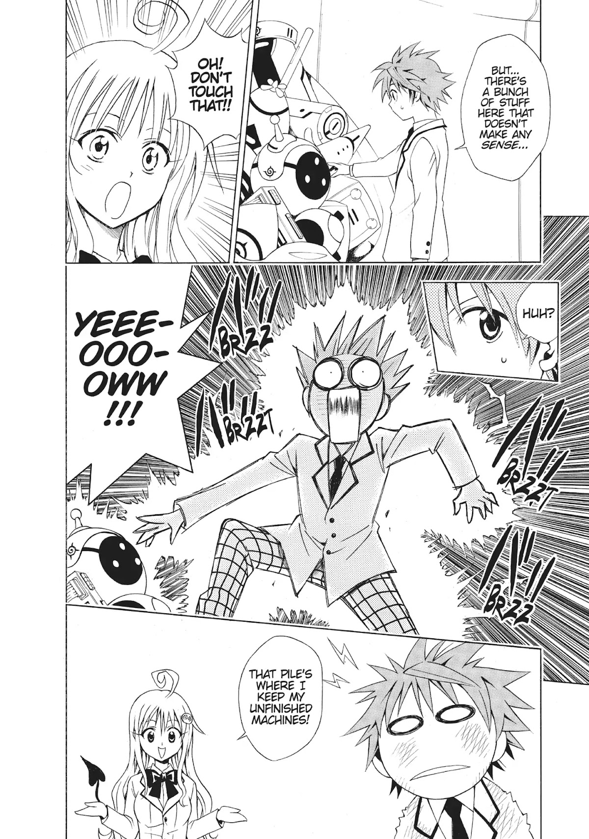 To-LOVE-Ru Chapter 28 page 4 - Chapter 28: Invention of Fear