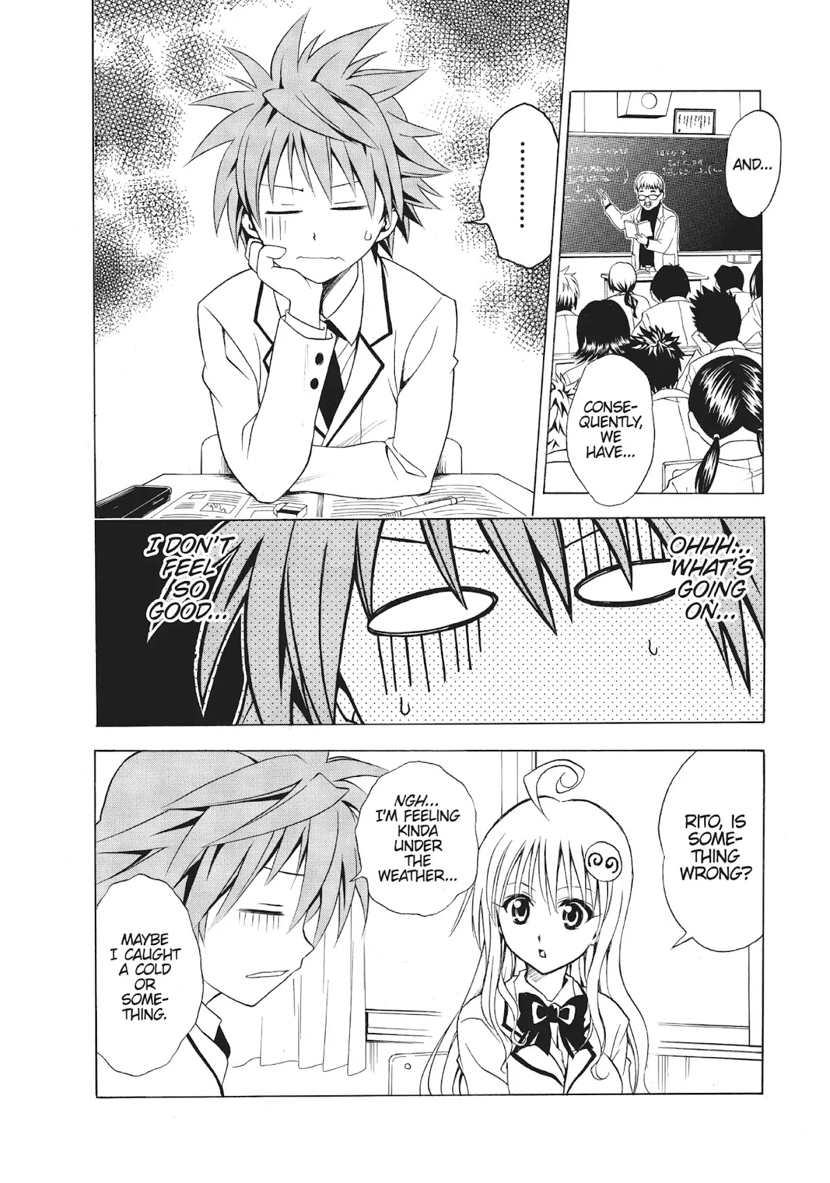 To-LOVE-Ru Chapter 28 page 6 - Chapter 28: Invention of Fear