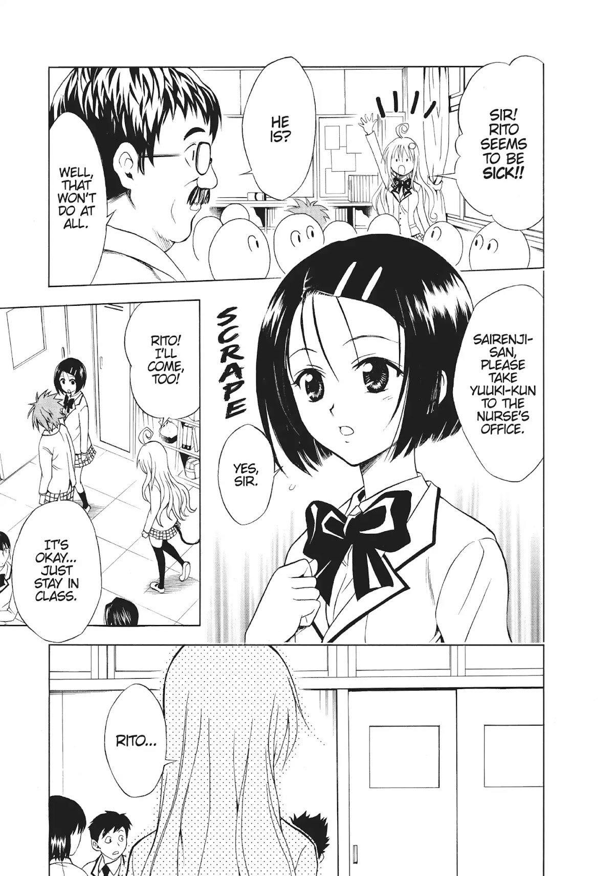 To-LOVE-Ru Chapter 28 page 7 - Chapter 28: Invention of Fear
