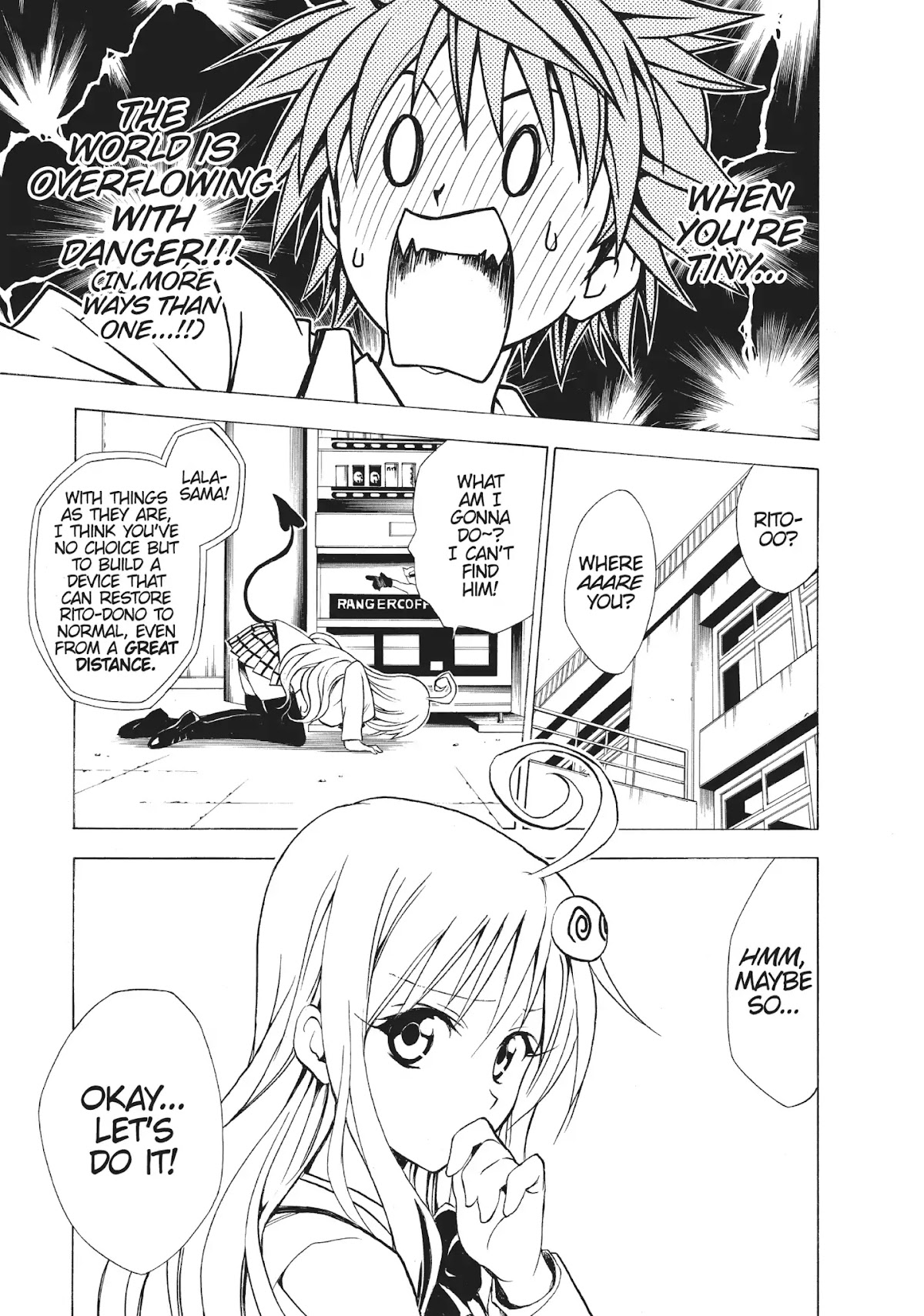 To-LOVE-Ru Chapter 29 page 13 - Chapter 29: Small Adventure