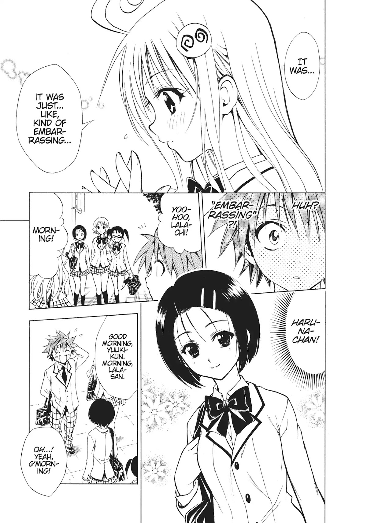To-LOVE-Ru Chapter 30 page 5 - Chapter 30: A Modest Change
