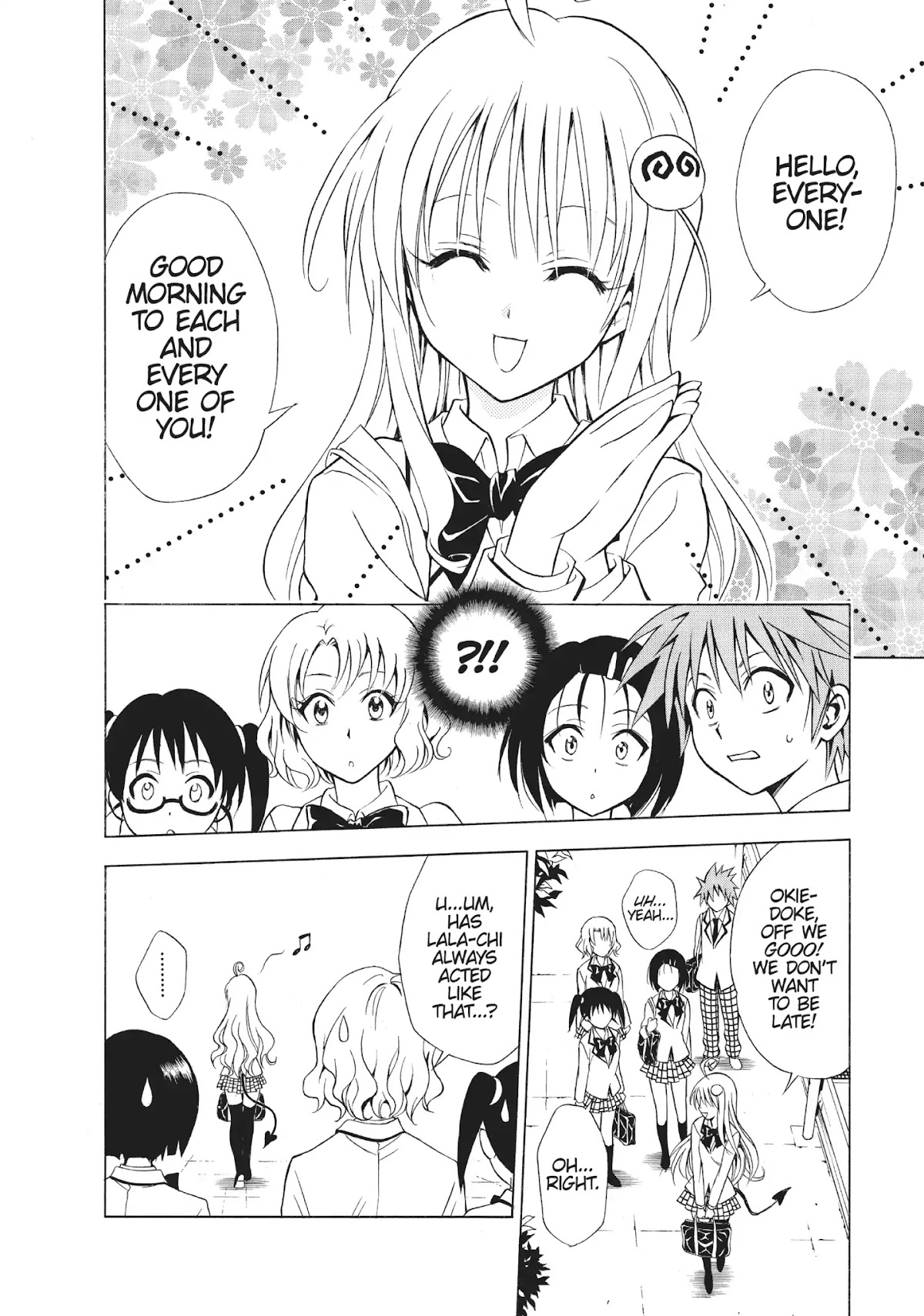 To-LOVE-Ru Chapter 30 page 6 - Chapter 30: A Modest Change