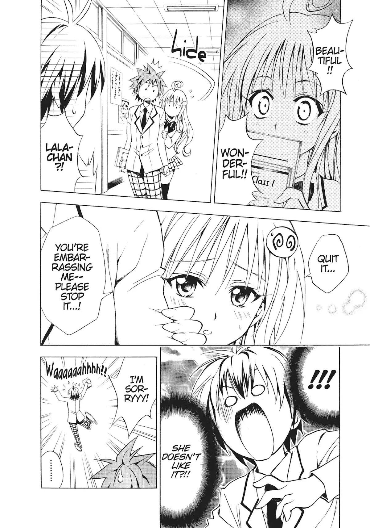 To-LOVE-Ru Chapter 30 page 8 - Chapter 30: A Modest Change