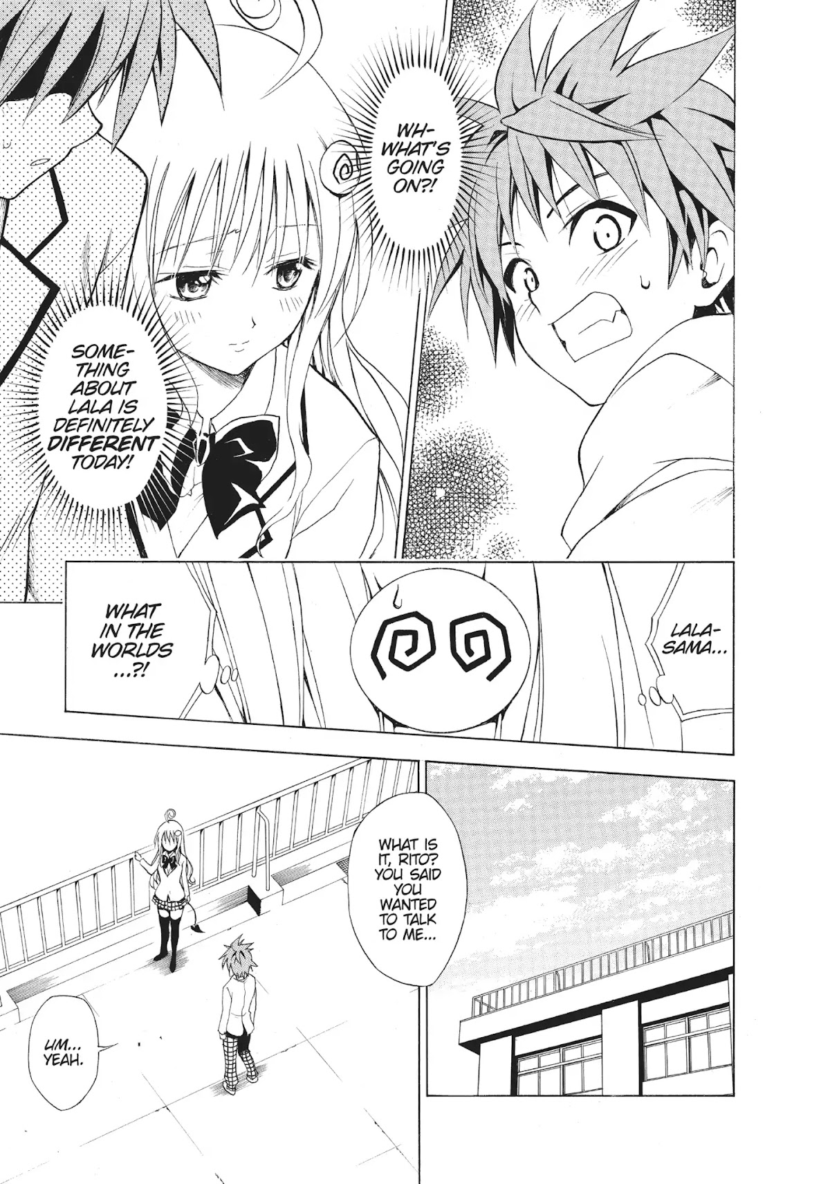 To-LOVE-Ru Chapter 30 page 9 - Chapter 30: A Modest Change