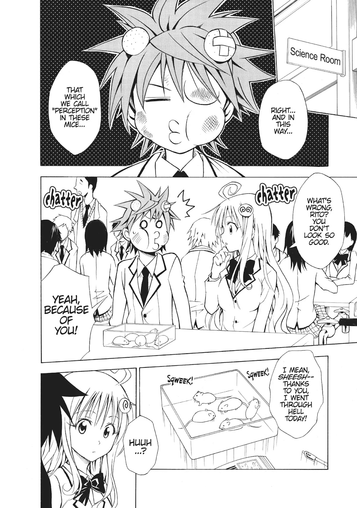 To-LOVE-Ru Chapter 31 page 8 - Chapter 31: Don't Yell at Me!