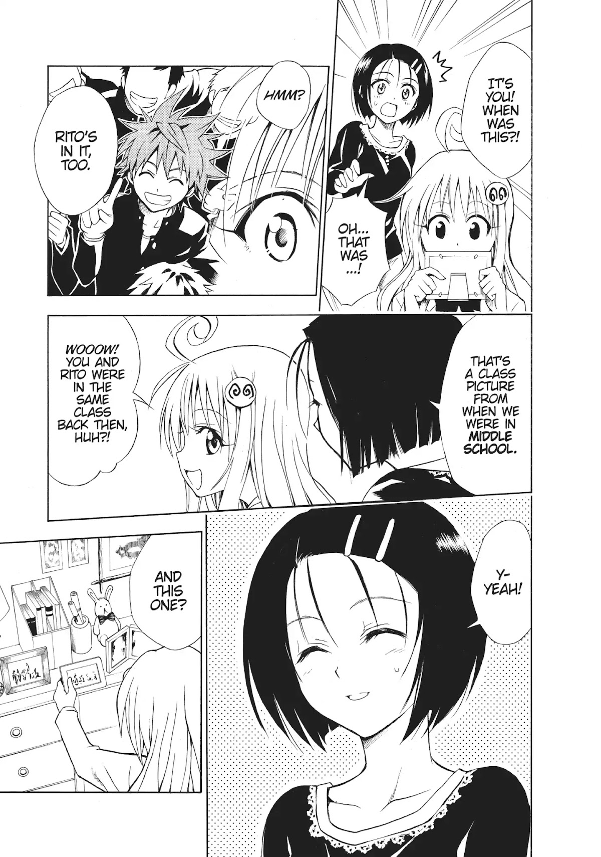 To-LOVE-Ru Chapter 32 page 7 - Chapter 32: I Wanna Know You Better