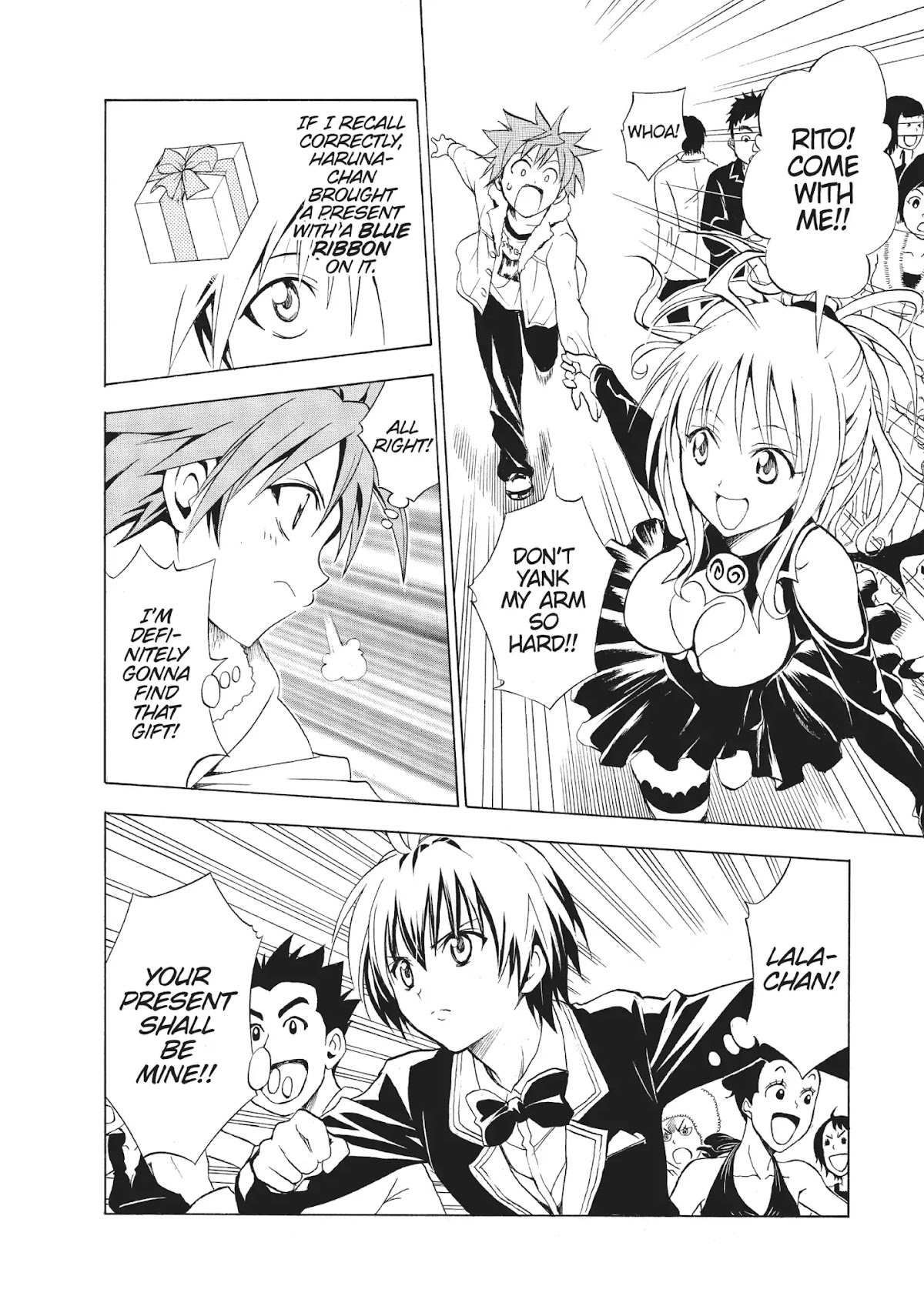 To-LOVE-Ru Chapter 33 page 12 - Chapter 33: Get Those Presents