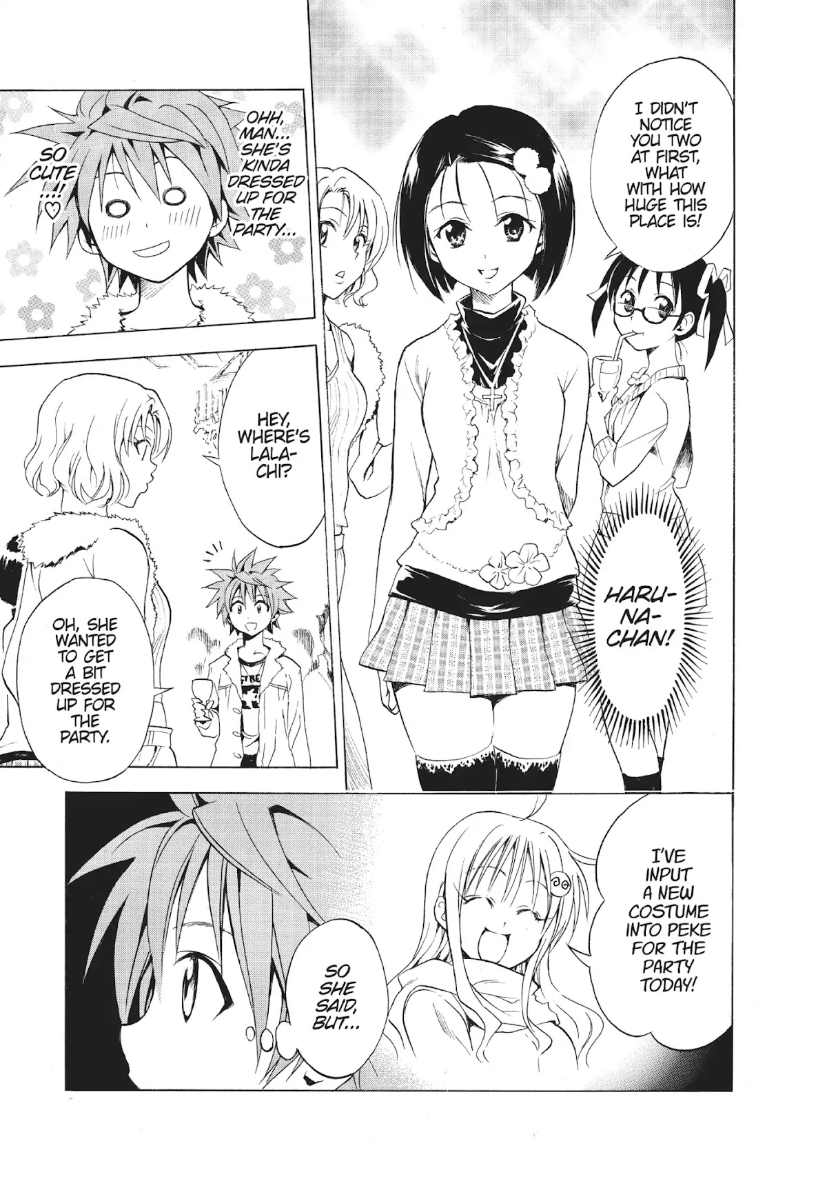 To-LOVE-Ru Chapter 33 page 3 - Chapter 33: Get Those Presents