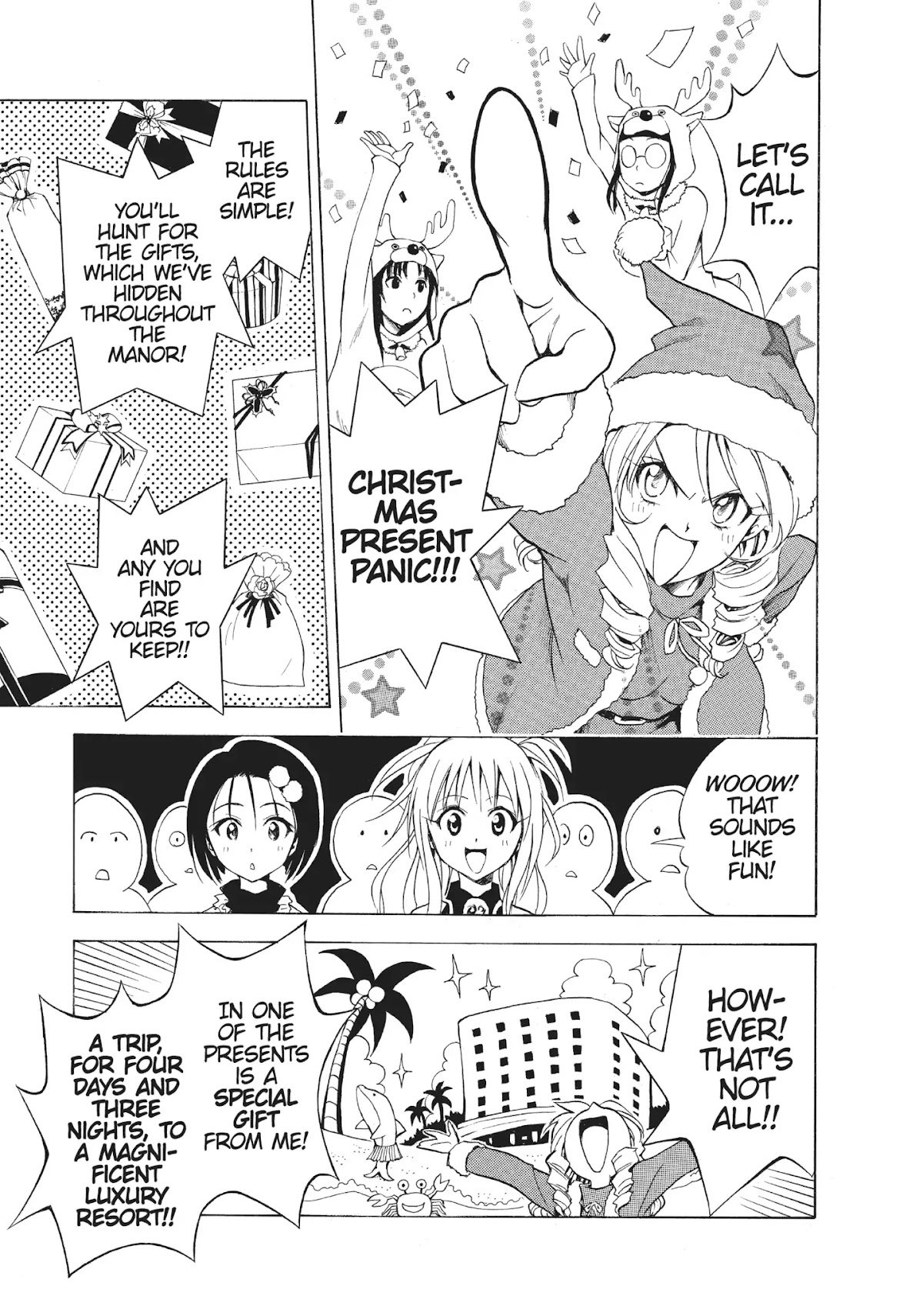 To-LOVE-Ru Chapter 33 page 9 - Chapter 33: Get Those Presents