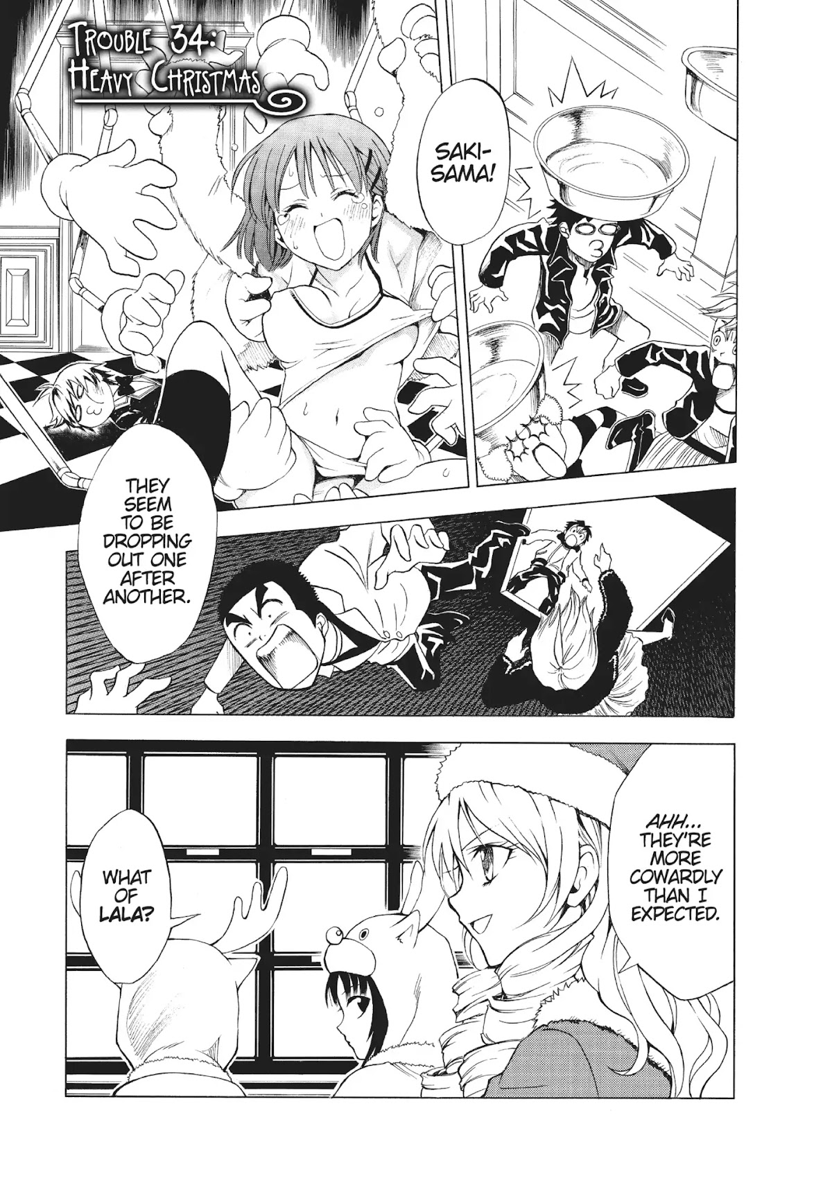 To-LOVE-Ru Chapter 34 page 1 - Chapter 34: Heavy Christmas