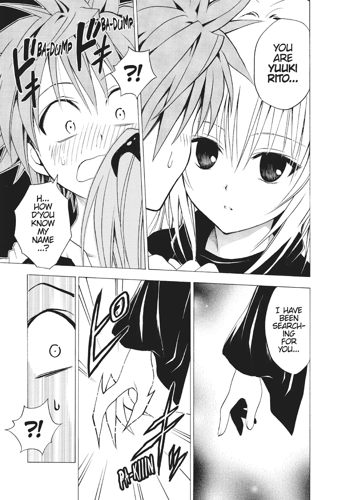 To-LOVE-Ru Chapter 35 page 13 - Chapter 35: Golden Darkness