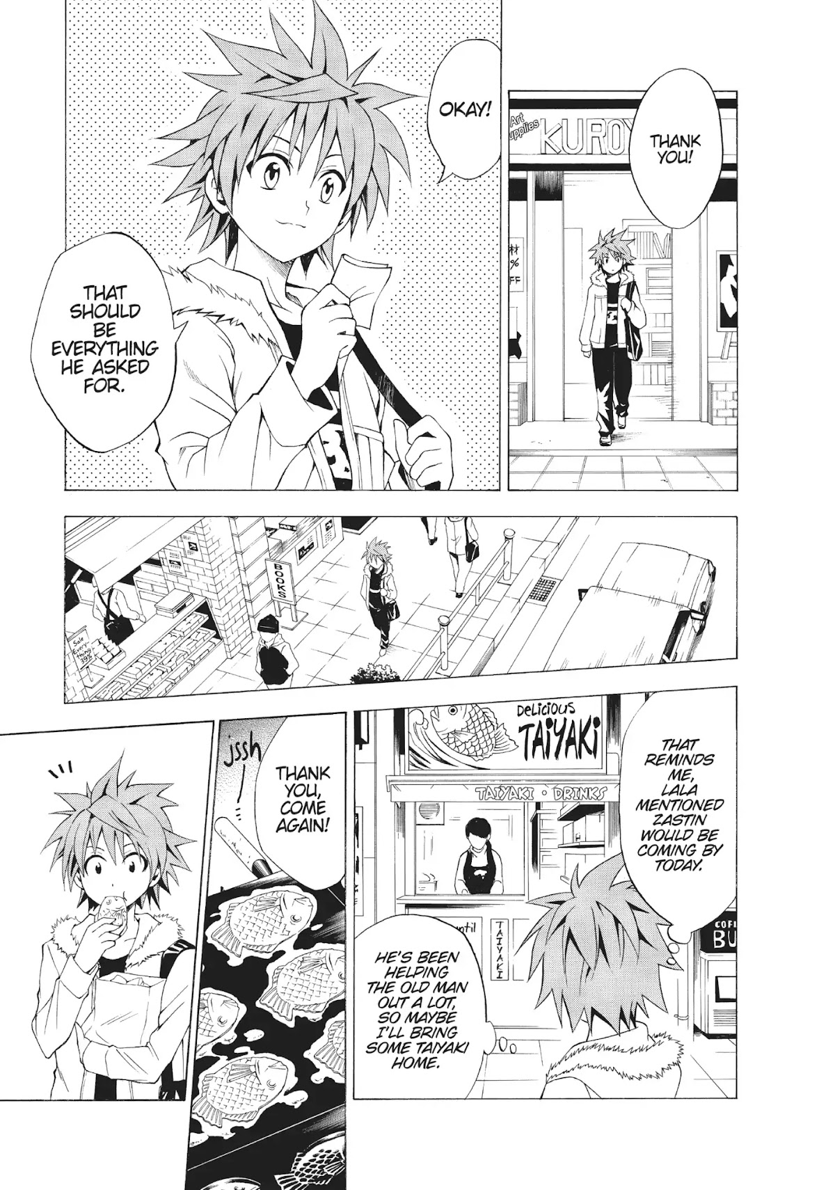 To-LOVE-Ru Chapter 35 page 9 - Chapter 35: Golden Darkness