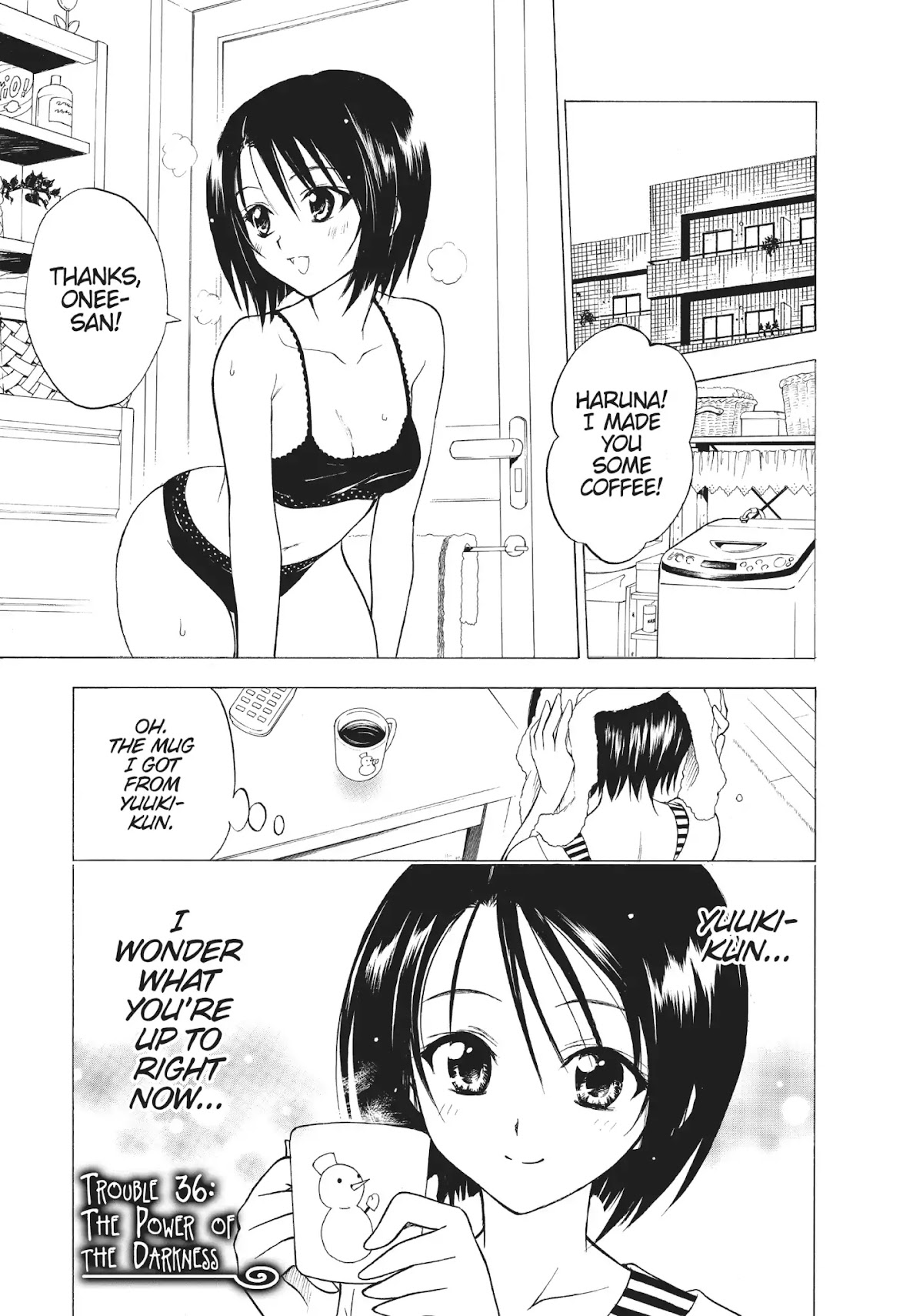 To-LOVE-Ru Chapter 36 page 1 - Chapter 36: The Power of the Darkness