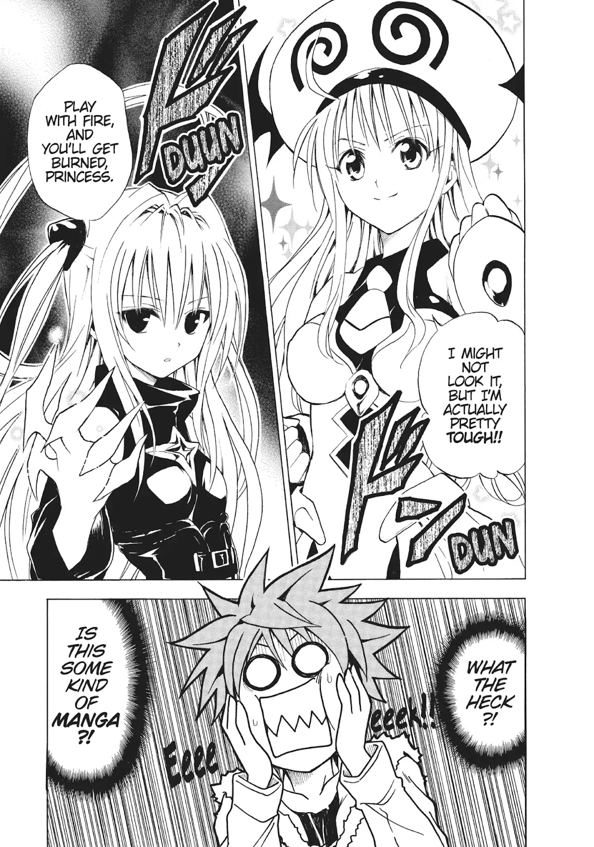 To-LOVE-Ru Chapter 36 page 19 - Chapter 36: The Power of the Darkness