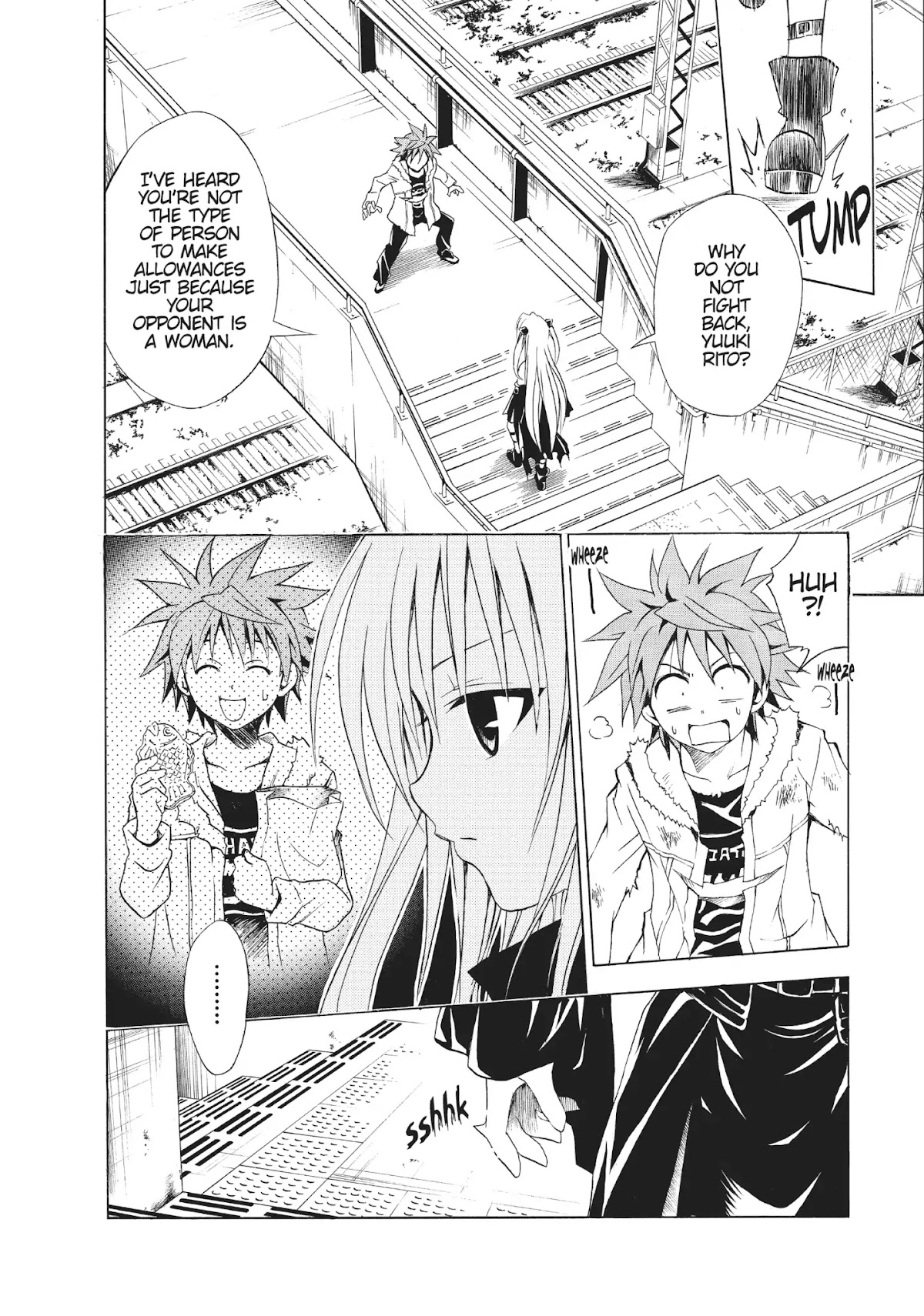 To-LOVE-Ru Chapter 36 page 4 - Chapter 36: The Power of the Darkness