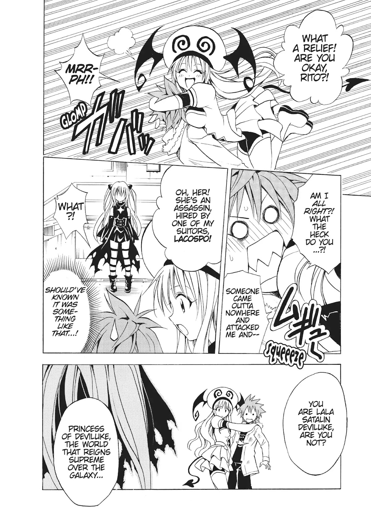 To-LOVE-Ru Chapter 36 page 6 - Chapter 36: The Power of the Darkness