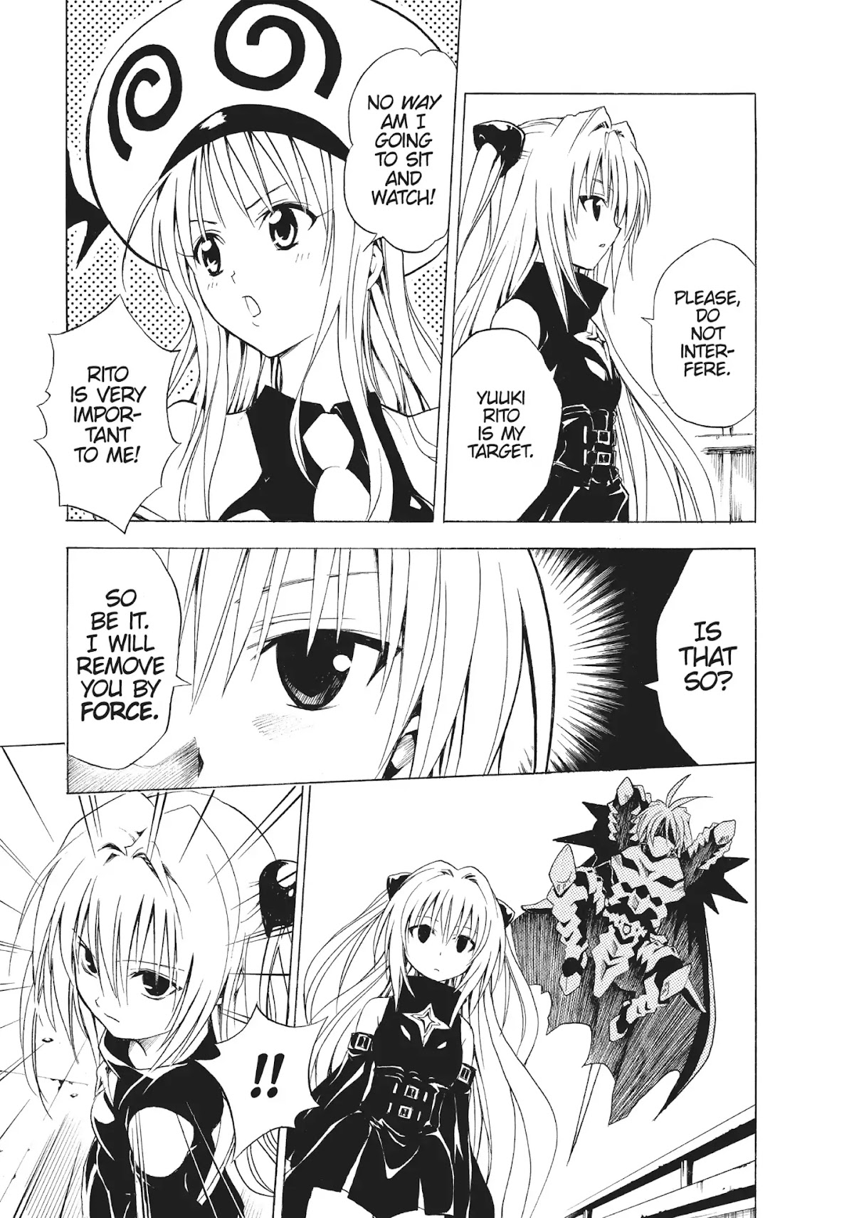 To-LOVE-Ru Chapter 36 page 7 - Chapter 36: The Power of the Darkness